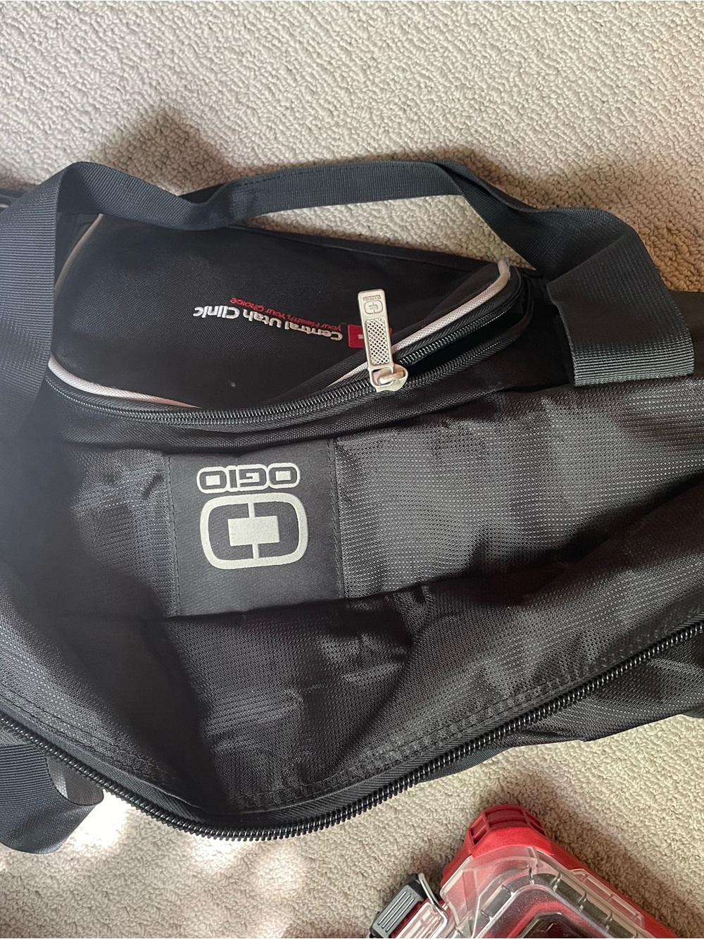 OGIO Black Men's Duffel with OGIO Logo